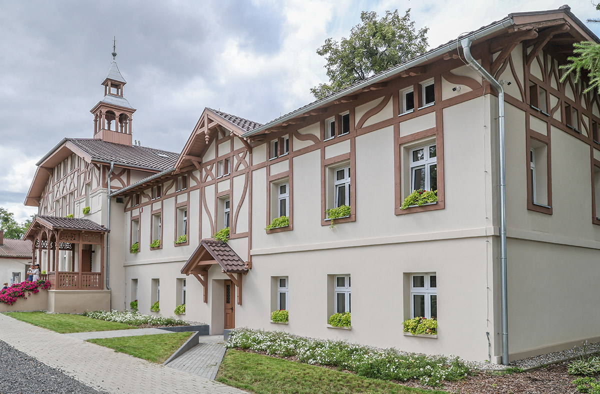 Z Georgiem Gerstenbergiem po chróścińskim parku dworskim